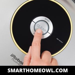 Roomba Clean Button